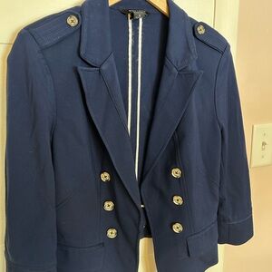 White House Black Market Deep Blue Blazer
